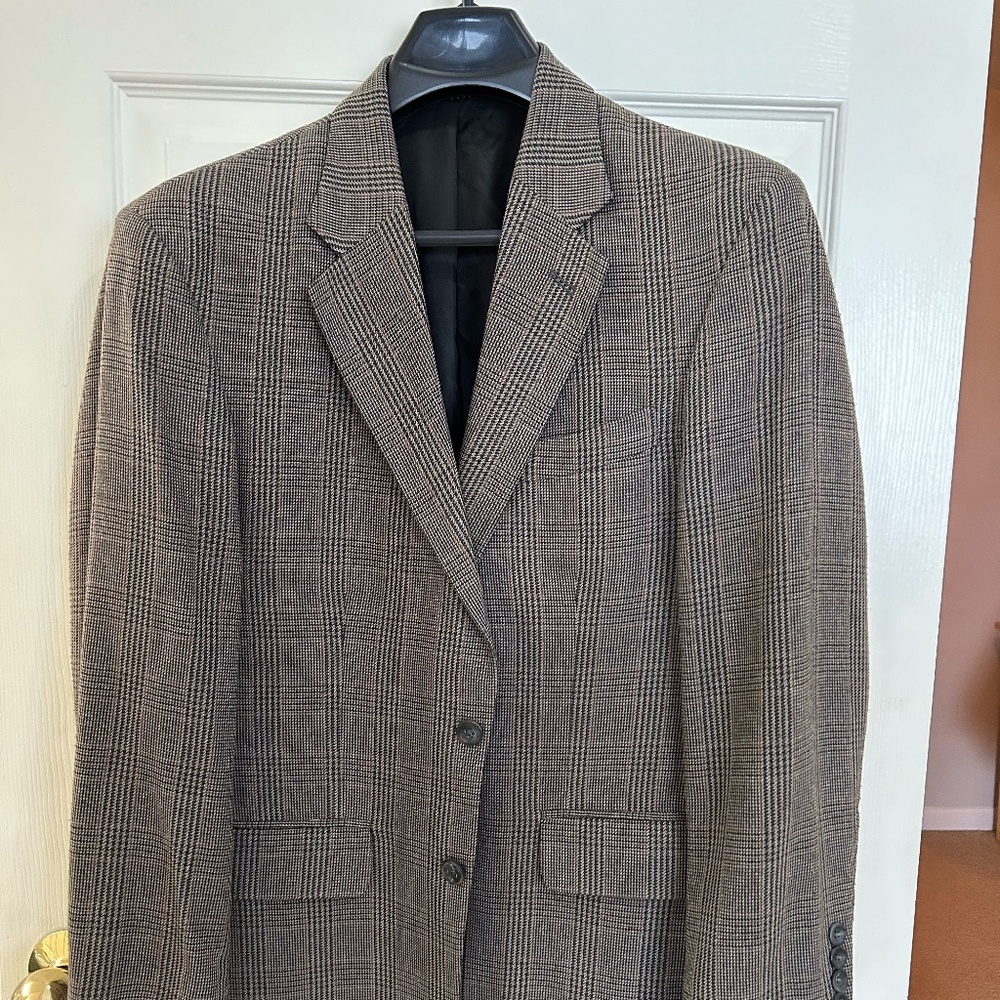 Oscar de la Renta Brown Sports Coat